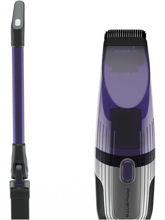 Rowenta X-trem Compact Επαναφορτιζόμενη Σκούπα 2 σε 1 Stick & Χειρός 16.8V Μωβ - Image 10