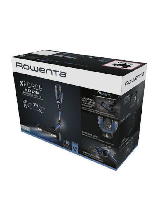 Rowenta X-force Flex 12.60 Επαναφορτιζόμενη Σκούπα Stick 25.2V Aqua - Image 5