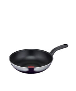 Tefal Resist Wok από Αλουμίνιο με Αντικολλητική Επίστρωση 28cm D52619