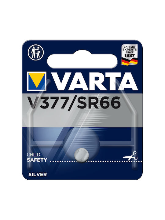 Varta V377 Μπαταρία Silver Oxide Ρολογιών SR66 1.55V 1τμχ