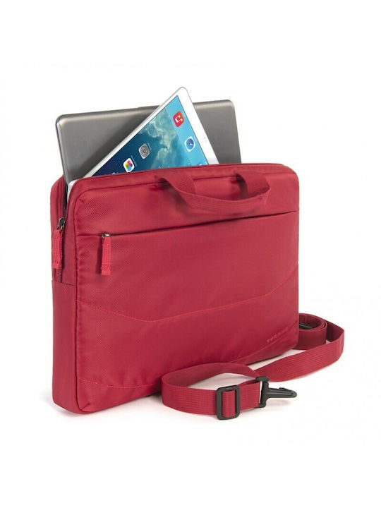 Tucano Idea Bundle with Mouse Τσάντα Ώμου / Χειρός για Laptop 16" σε Κόκκινο χρώμα - Image 9