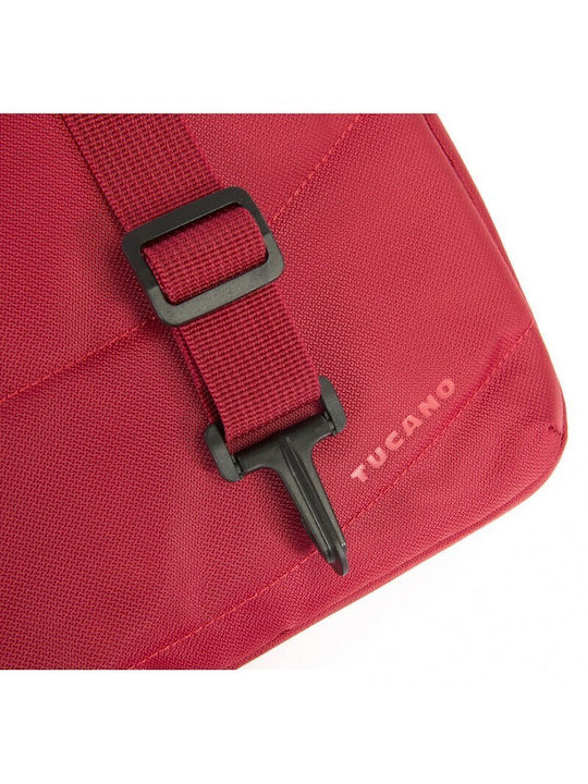 Tucano Idea Bundle with Mouse Τσάντα Ώμου / Χειρός για Laptop 16" σε Κόκκινο χρώμα - Image 11