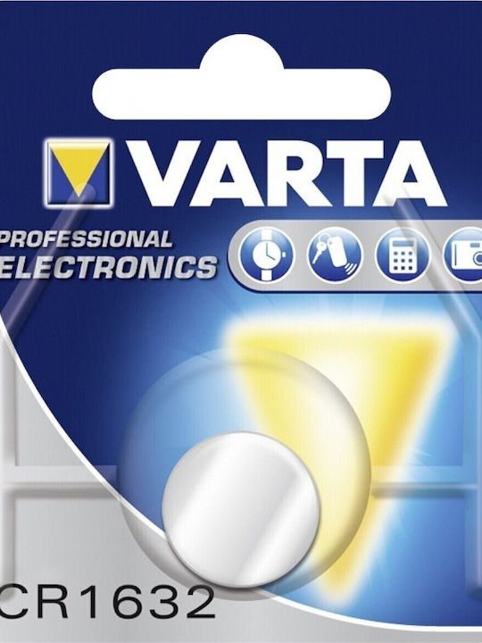 Varta Professional Electronics Μπαταρία Λιθίου Ρολογιών CR1632 3V 1τμχ - Image 2