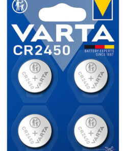 Varta Μπαταρίες Λιθίου Ρολογιών CR2450 4τμχ