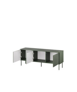 Alternative view of Έπιπλο Τηλεόρασης Ξύλινο Matte Green Μ40xΠ55xΥ150cm 1459146
