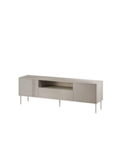 Έπιπλο Τηλεόρασης Ξύλινο Tresse Rtv Cashmere Matt Μ40xΠ54.5xΥ180cm 1530131