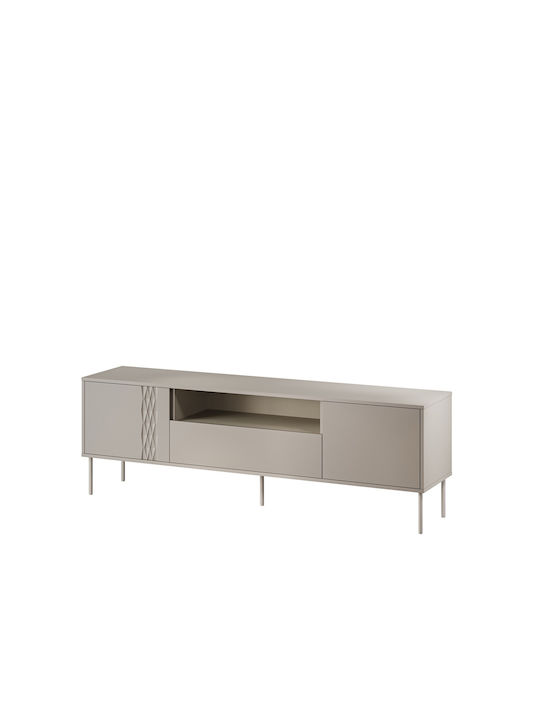 Έπιπλο Τηλεόρασης Ξύλινο Tresse Rtv Cashmere Matt Μ40xΠ54.5xΥ180cm 1530131