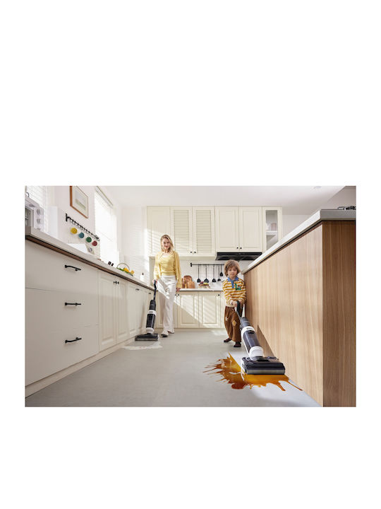 Tineco Floor One Switch S6 Stretch Plus Ηλεκτρική Σκούπα 2 σε 1 Stick & Χειρός Λευκή - Image 11