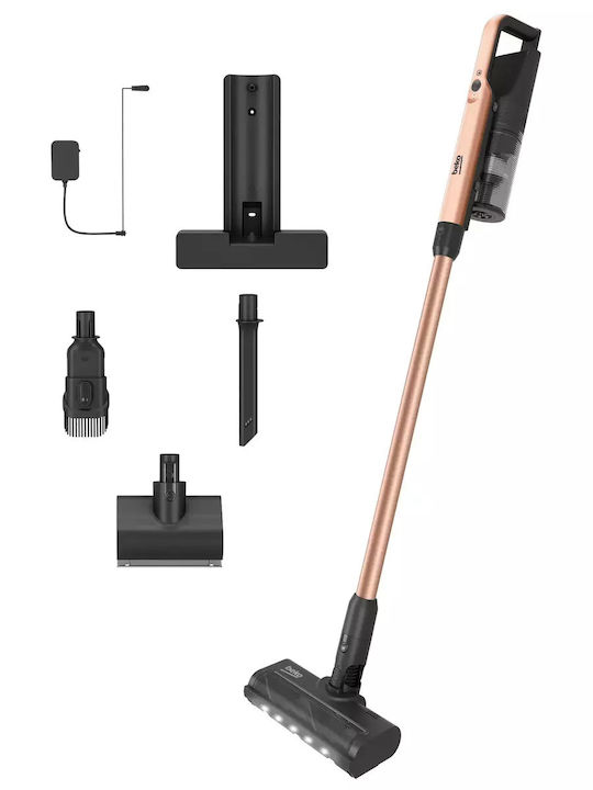 Beko Επαναφορτιζόμενη Σκούπα Stick 21.6V Μαύρη VRT66421VC