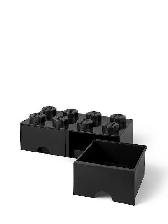 LEGO Παιδικό Κουτί Αποθήκευσης από Πλαστικό 8 Knobs Μαύρο 50x25x17cm 40061733 - Image 7
