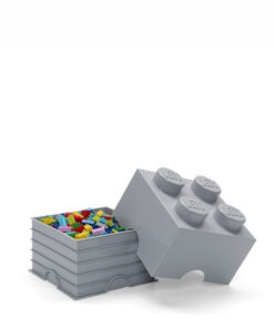 Alternative view of LEGO Παιδικό Κουτί Αποθήκευσης από Πλαστικό 4-Stud Γκρι 25x25x18cm 40031740