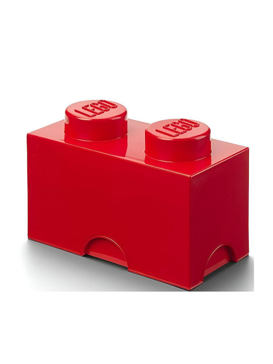 LEGO Παιδικό Κουτί Αποθήκευσης από Πλαστικό 2-Stud Κόκκινο 25x12x18cm 40021730 - Image 4