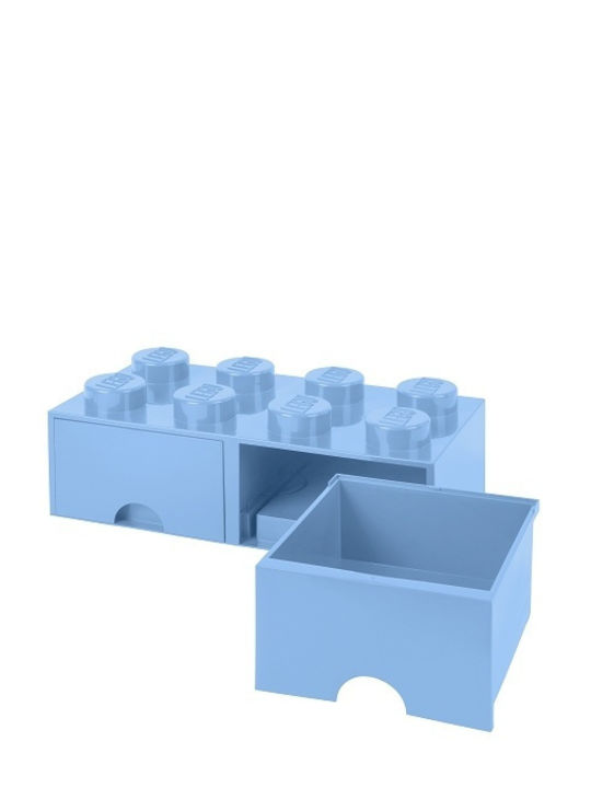 LEGO Παιδικό Κουτί Αποθήκευσης από Πλαστικό 8 Knobs Γαλάζιο 50x25x17cm 40061736 - Image 8