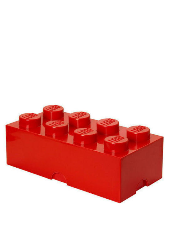 LEGO Παιδικό Κουτί Αποθήκευσης από Πλαστικό 8-Stud Κόκκινο 10x20x7.5cm 40231730 - Image 3
