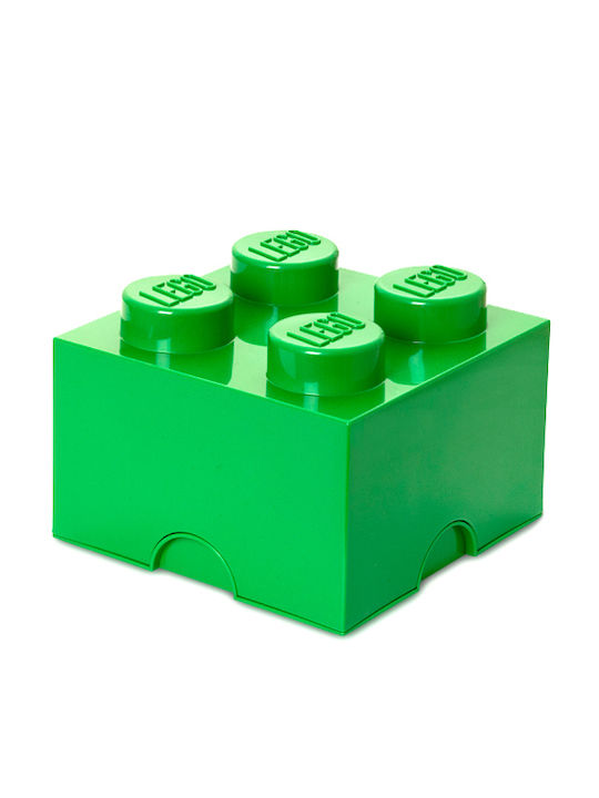 LEGO Παιδικό Κουτί Αποθήκευσης από Πλαστικό 4-Stud Πράσινο 25x25x18cm 40031734 - Image 8
