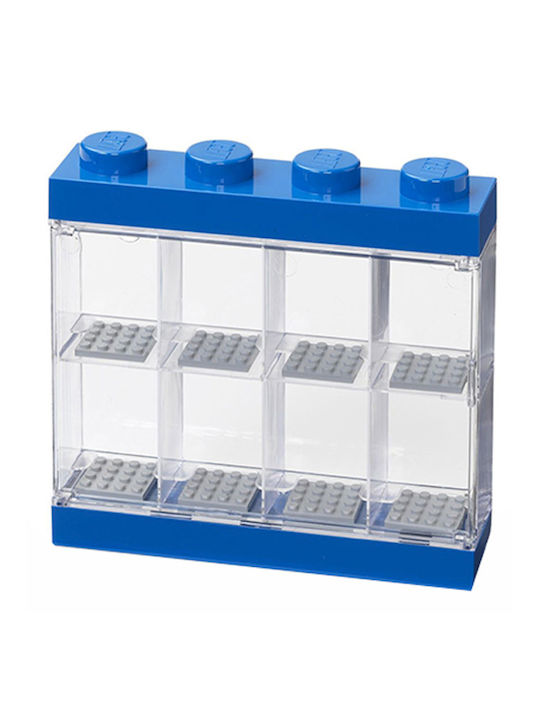 LEGO Παιδικό Κουτί Αποθήκευσης από Πλαστικό Display Case 8 Mini Figures Μπλε 19.1x18.4x18.4cm 40650005 - Image 5