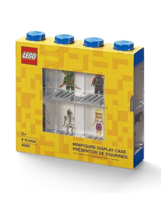LEGO Παιδικό Κουτί Αποθήκευσης από Πλαστικό Display Case 8 Mini Figures Μπλε 19.1x18.4x18.4cm 40650005 - Image 7