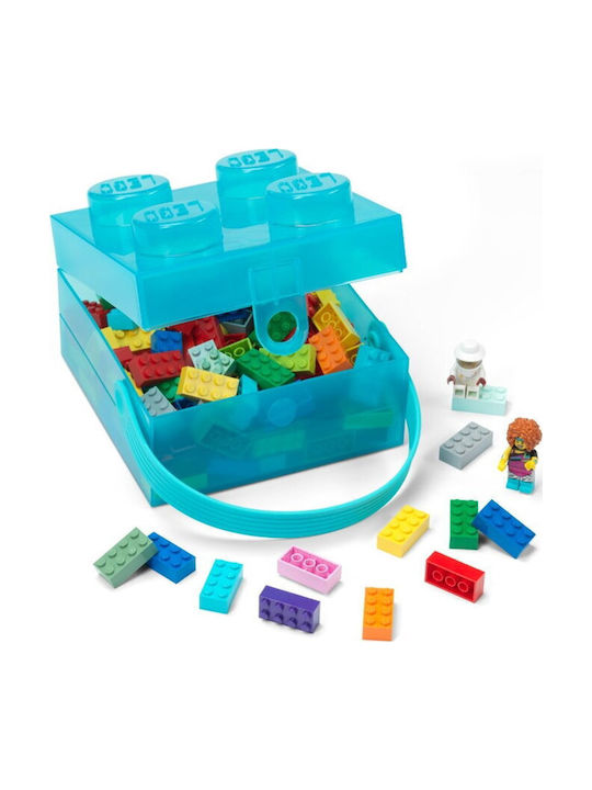 LEGO Παιδικό Κουτί Αποθήκευσης από Πλαστικό Γαλάζιο 16x16x11cm 40240010 - Image 5