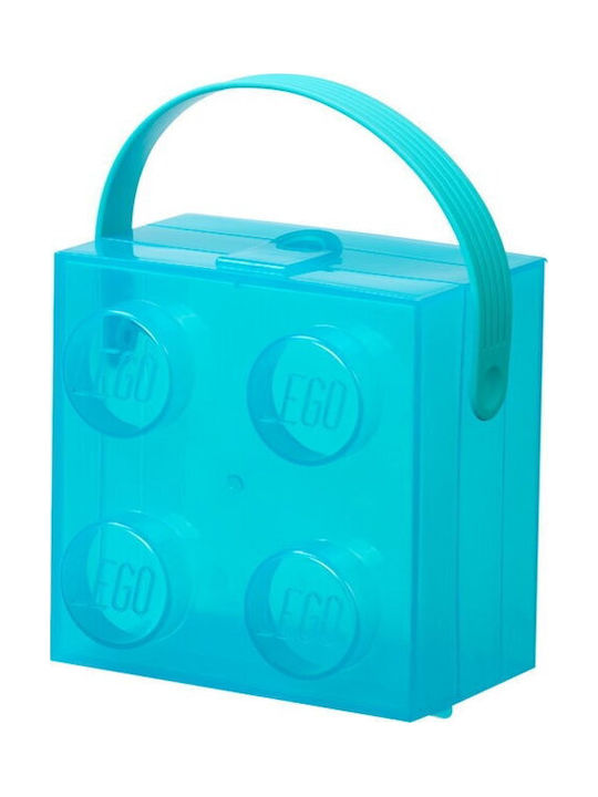 LEGO Παιδικό Κουτί Αποθήκευσης από Πλαστικό Γαλάζιο 16x16x11cm 40240010 - Image 3