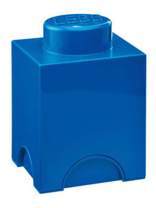 LEGO Παιδικό Κουτί Αποθήκευσης από Πλαστικό 1-Stud Μπλε 12x12x18cm 40011731 - Image 4