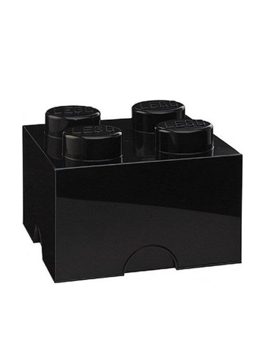 LEGO Παιδικό Κουτί Αποθήκευσης από Πλαστικό 4-Stud Μαύρο 25x25x18cm 40031733 - Image 4
