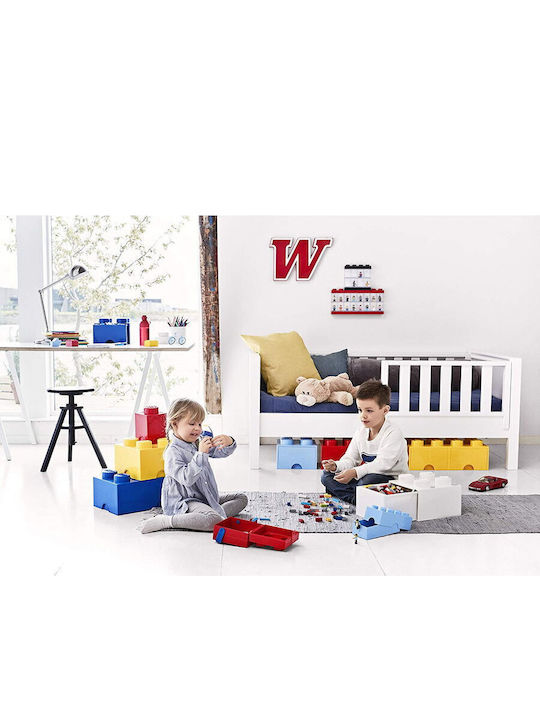 LEGO Παιδικό Κουτί Αποθήκευσης από Πλαστικό 4 Knobs Λευκό 22x22x17cm 40051735 - Image 9