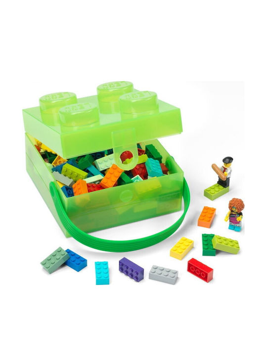LEGO Παιδικό Κουτί Αποθήκευσης από Πλαστικό Πράσινο 16x16x11cm 40240008 - Image 5