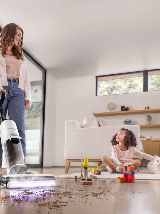 Tineco Floor One S7 Steam Plus Επαναφορτιζόμενη Σκούπα Stick 25.2V Λευκή - Image 14