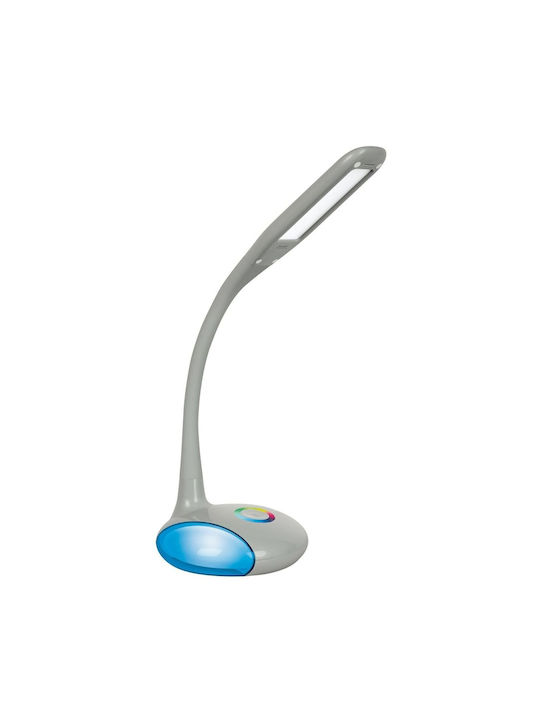 Active Jet AJE-VENUS RGB LED Φωτιστικό Γραφείου με Εύκαμπτο Βραχίονα σε Γκρι Χρώμα AJE-VENUS RGB Grey - Image 4