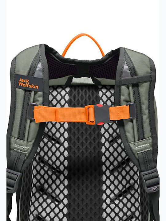Jack Wolfskin Σχολική Τσάντα Πλάτης Πράσινη 12lt - Image 5