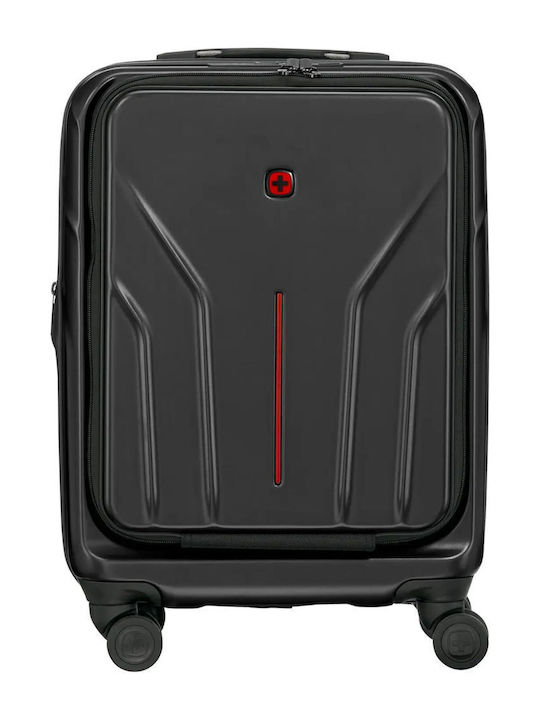 Wenger Carry-on Βαλίτσα Ταξιδίου Καμπίνας Σκληρή Μαύρη με 4 Ρόδες Ύψους 54εκ. 653323 - Image 6