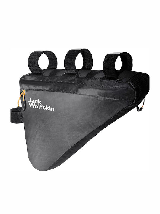 Jack Wolfskin Τσαντάκι Σκελετού Ποδηλάτου 2lt Μαύρο