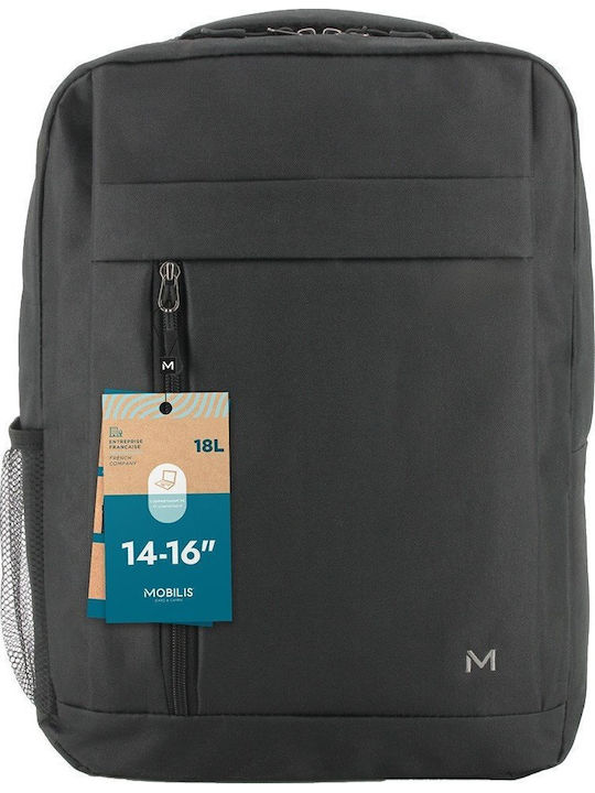 Mobilis Τσάντα Πλάτης για Laptop 16" σε Μαύρο χρώμα 004004 - Image 2