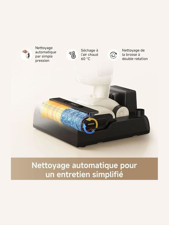 Mova Mova K30 Επαναφορτιζόμενη Σκούπα 2 σε 1 Stick & Χειρός Λευκή - Image 5