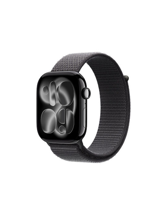 Apple Sport Loop 46mm Λουράκι Υφασμάτινο Dark Gray (Apple Watch 44/45/46mm/Ultra 49mm) MFFM4ZM/A MFFM4AM/A - Image 2