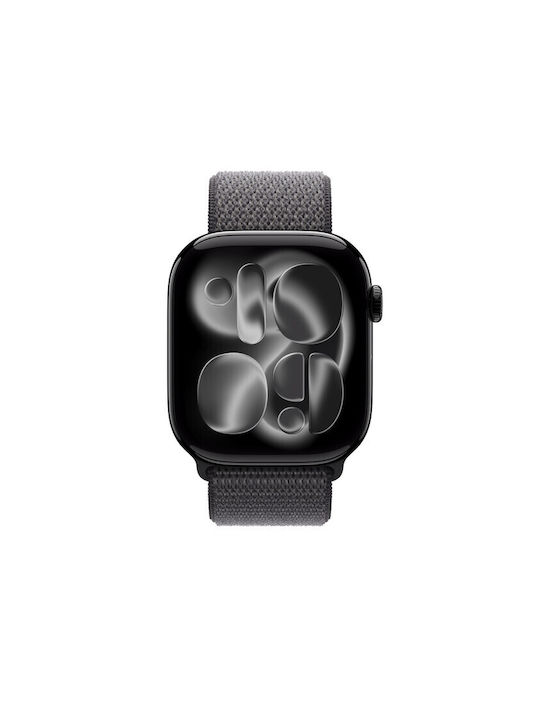 Apple Sport Loop 46mm Λουράκι Υφασμάτινο Dark Gray (Apple Watch 44/45/46mm/Ultra 49mm) MFFM4ZM/A MFFM4AM/A - Image 3