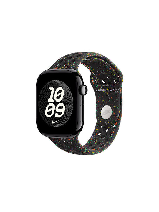 Apple Nike Sport Band 46mm - M/L Λουράκι Σιλικόνης με Pin Midnight Black (Apple Watch 44/45/46mm/Ultra 49mm) MGC34ZM/A - Image 2