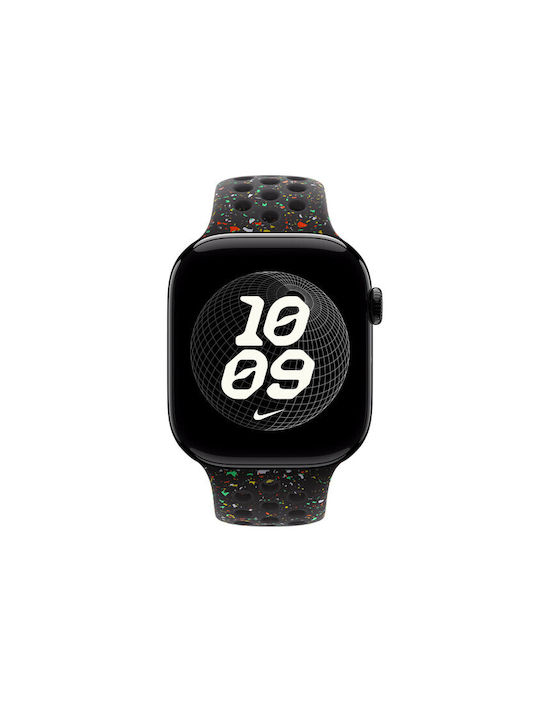 Apple Nike Sport Band 46mm - M/L Λουράκι Σιλικόνης με Pin Midnight Black (Apple Watch 44/45/46mm/Ultra 49mm) MGC34ZM/A - Image 3