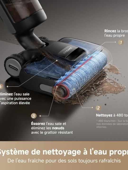 Dreame S71022847 Ηλεκτρική Σκούπα Stick Μαύρη - Image 4