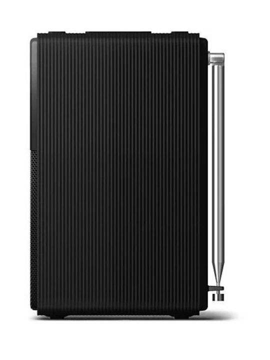 Philips Επιτραπέζιο Ψηφιακό Ρολόι με Ξυπνητήρι & Ραδιόφωνο Μαύρο TAR5100/10 - Image 6