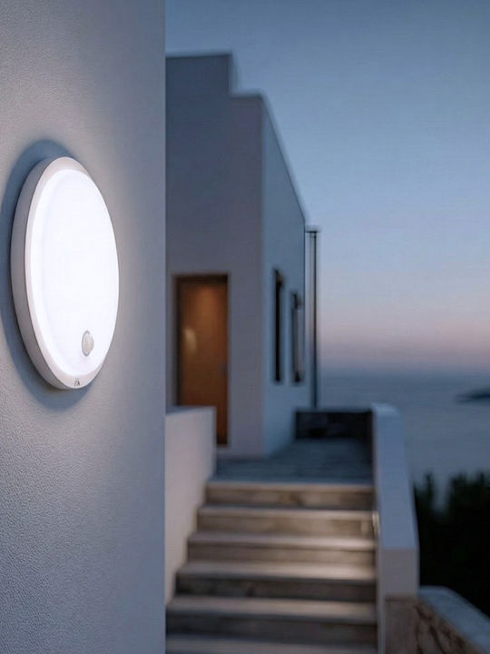 Maclean Energy Επιτοίχιο Εξωτερικό Φωτιστικό LED IP65 10W MCE525 W - Image 3