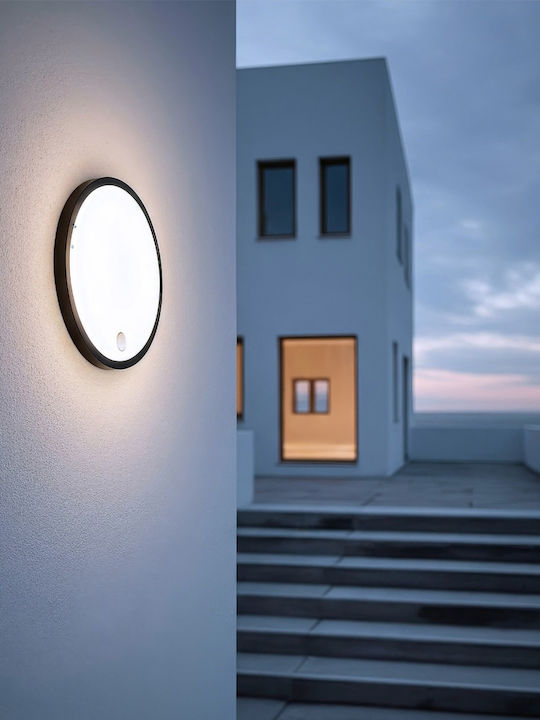 Maclean Energy Επιτοίχιο Εξωτερικό Φωτιστικό LED IP65 10W MCE525 B - Image 3
