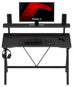 Alternative view of Γραφείο Gaming Ξύλινο Black 120x60εκ. HZ-HERO1.9BLACK
