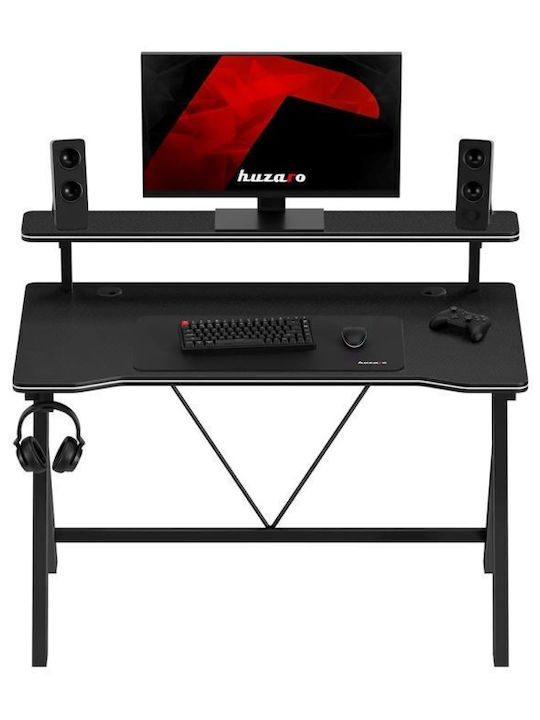 Γραφείο Gaming Ξύλινο Black 120x60εκ. HZ-HERO1.9BLACK - Image 2
