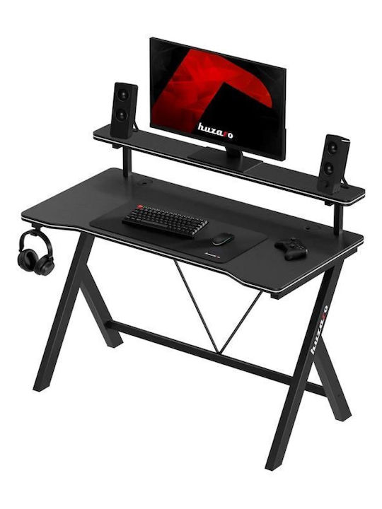 Γραφείο Gaming Ξύλινο Black 120x60εκ. HZ-HERO1.9BLACK - Image 8