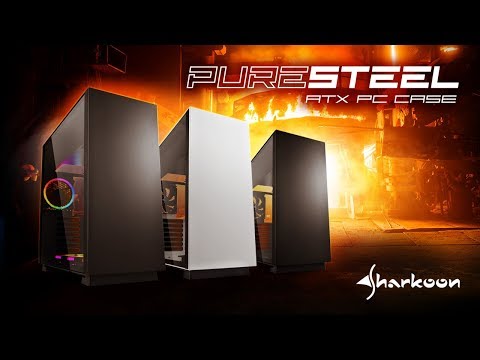 Sharkoon Pure Steel RGB Gaming Midi Tower Κουτί Υπολογιστή με Πλαϊνό Παράθυρο Λευκό - Image 8