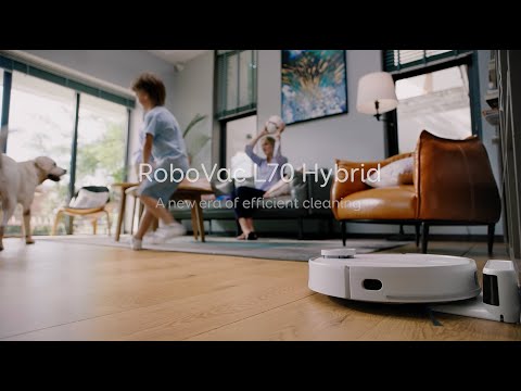 Eufy RoboVac L70 Hybrid Σκούπα Ρομπότ για Σκούπισμα & Σφουγγάρισμα με Χαρτογράφηση και Wi-Fi Λευκή - Image 7
