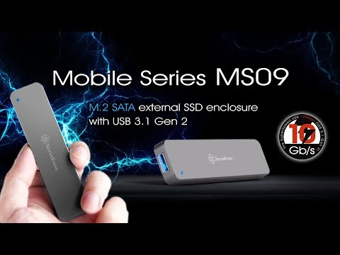 Silverstone Θήκη για Σκληρό Δίσκο M.2 SATA III με σύνδεση USB3.1 σε Γκρι χρώμα SST-MS09C - Image 5