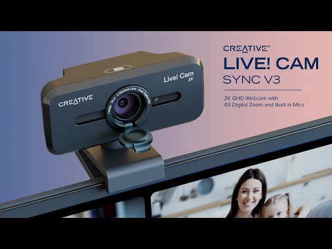 Creative Live! Cam Sync V3 Web Camera 2K 73VF090000000 - Image 7