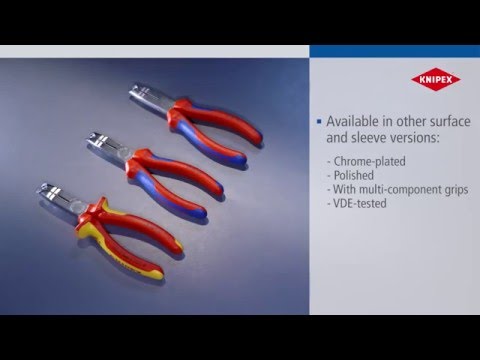 Knipex Πένσα Απογύμνωσης Καλωδίων με Κόφτη και Μήκος 165mm 13 46 165 - Image 6